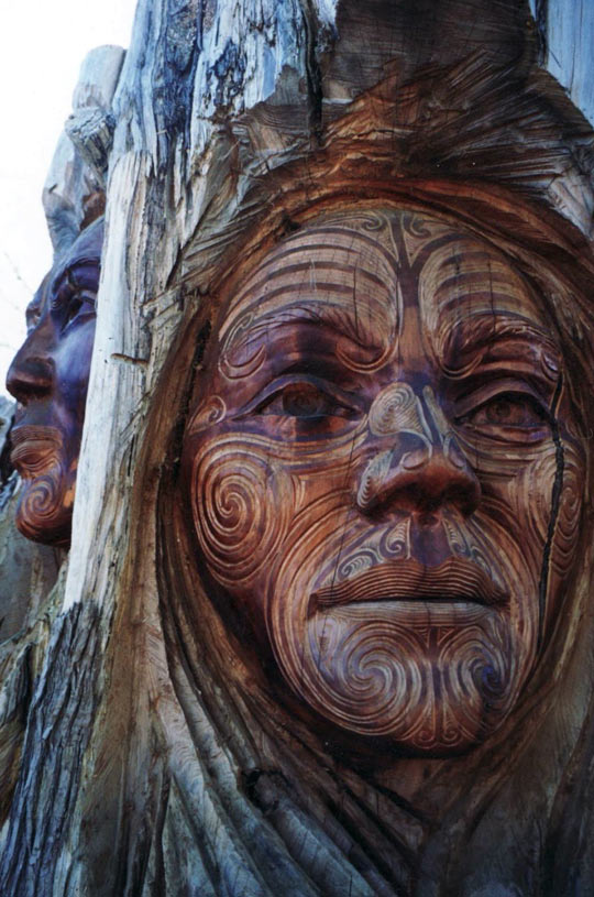 Tree Trunk Carving