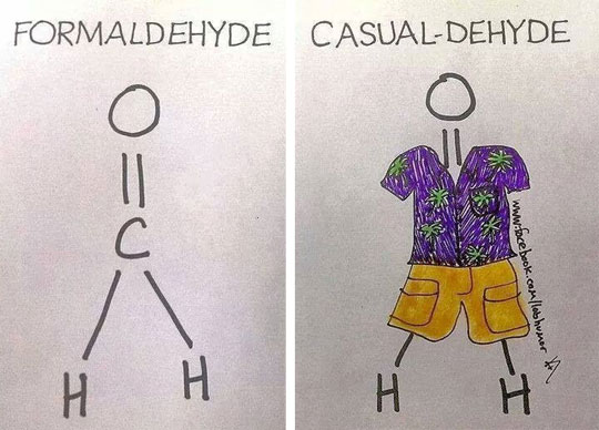 Formal Vs. Casual Chemistry