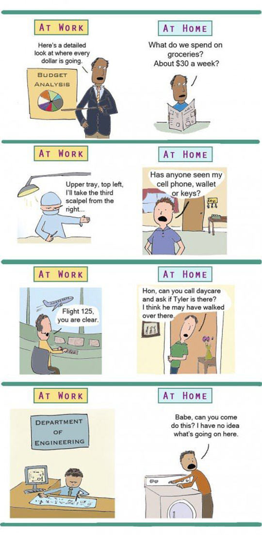 Work Vs. Home