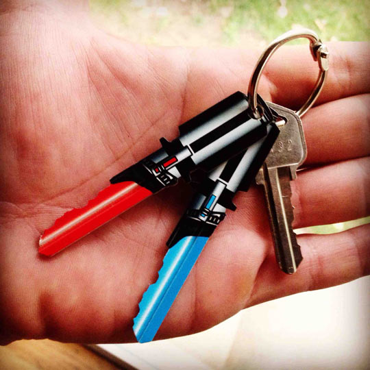 Light Saber Keys For True Star Wars Fans