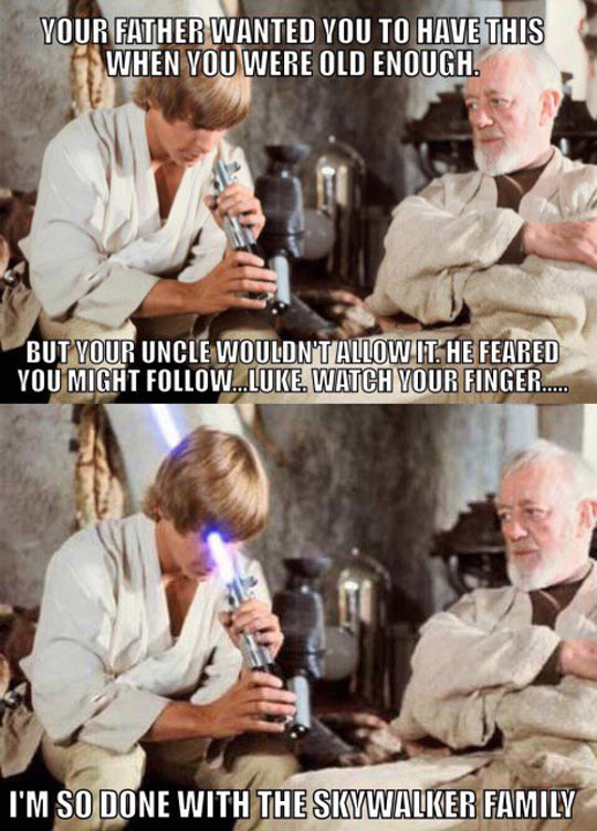 Careful Luke