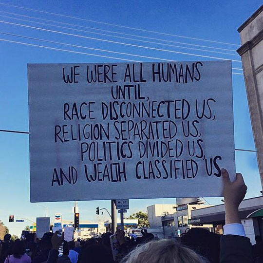 They Say We Are All Humans
