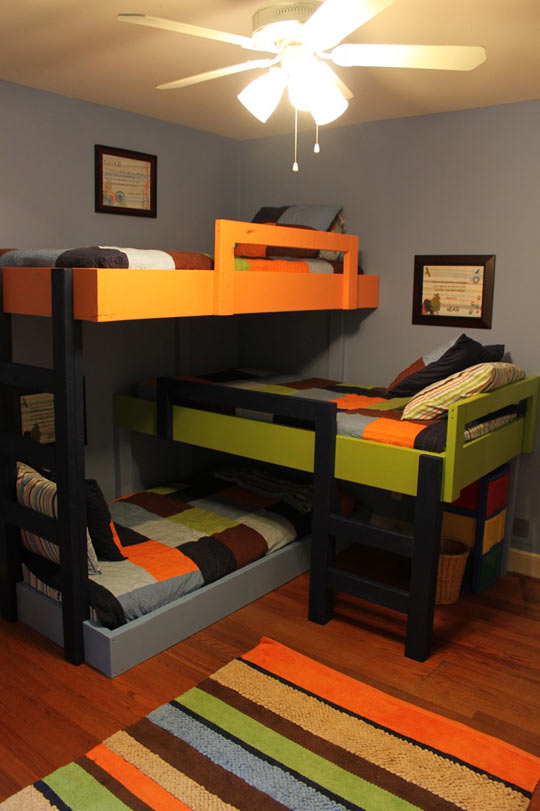 Awesome Triple Bunk Beds