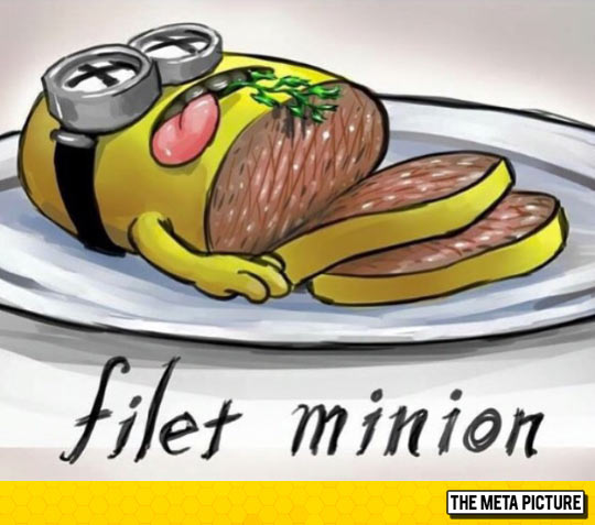 funny-filet-Minion-food-illustration