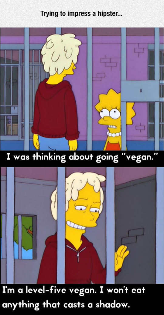 funny-vegan-Simpsons-hipster-shadow