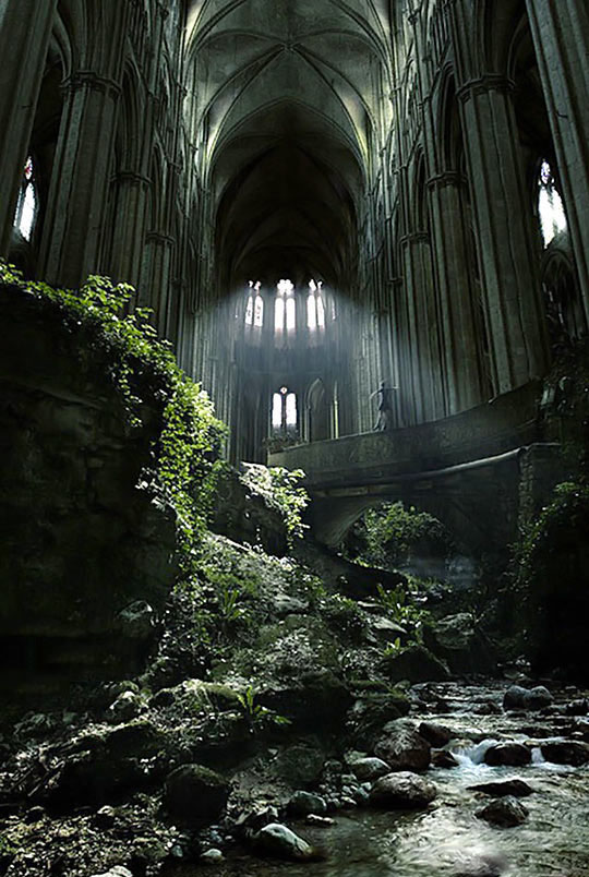 A Famous Abandoned Church In France