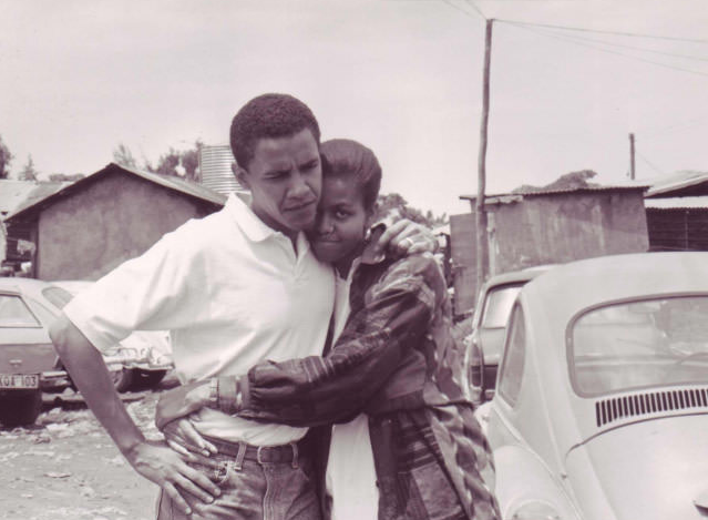 Barack and Michelle