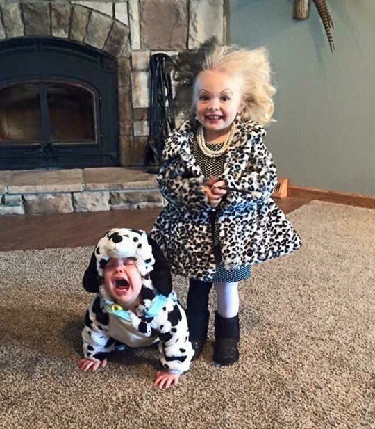Cruella And Her Dalmatian