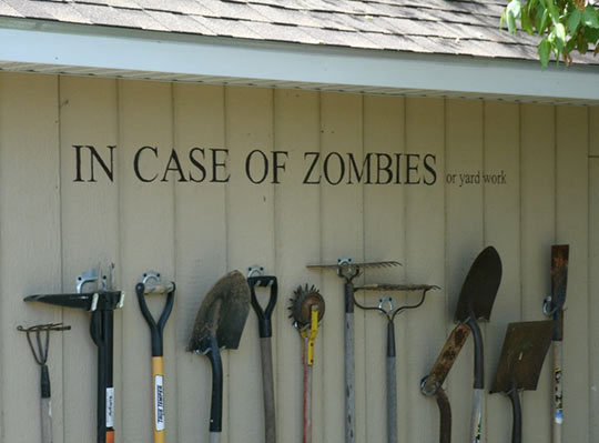 Excellent Idea For Keeping Your Gardening Tools