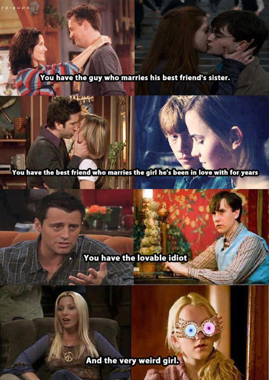 Friends Vs. Harry Potter