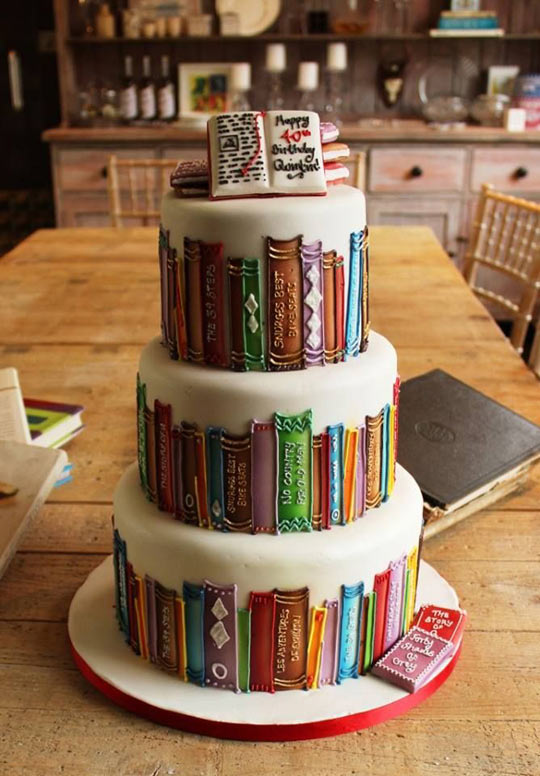 Perfect Cake For Book Lovers