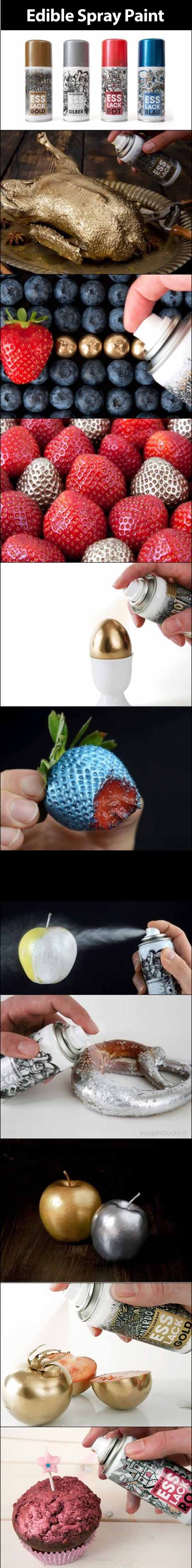 Spray Paint That You Can Eat