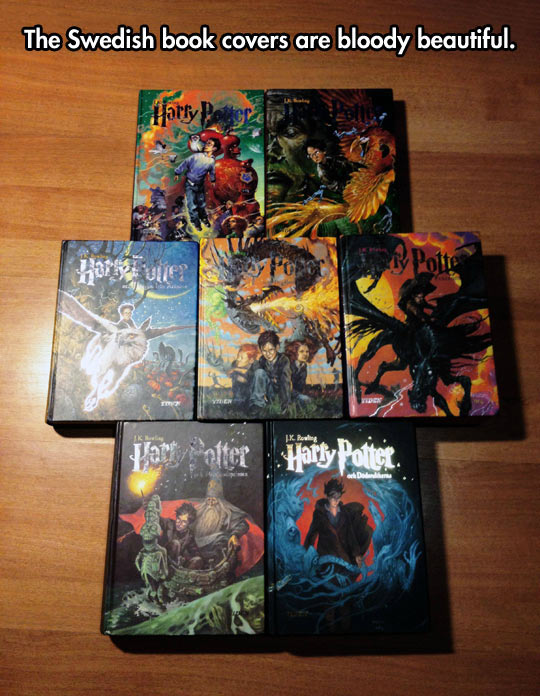 Stunning Harry Potter Covers