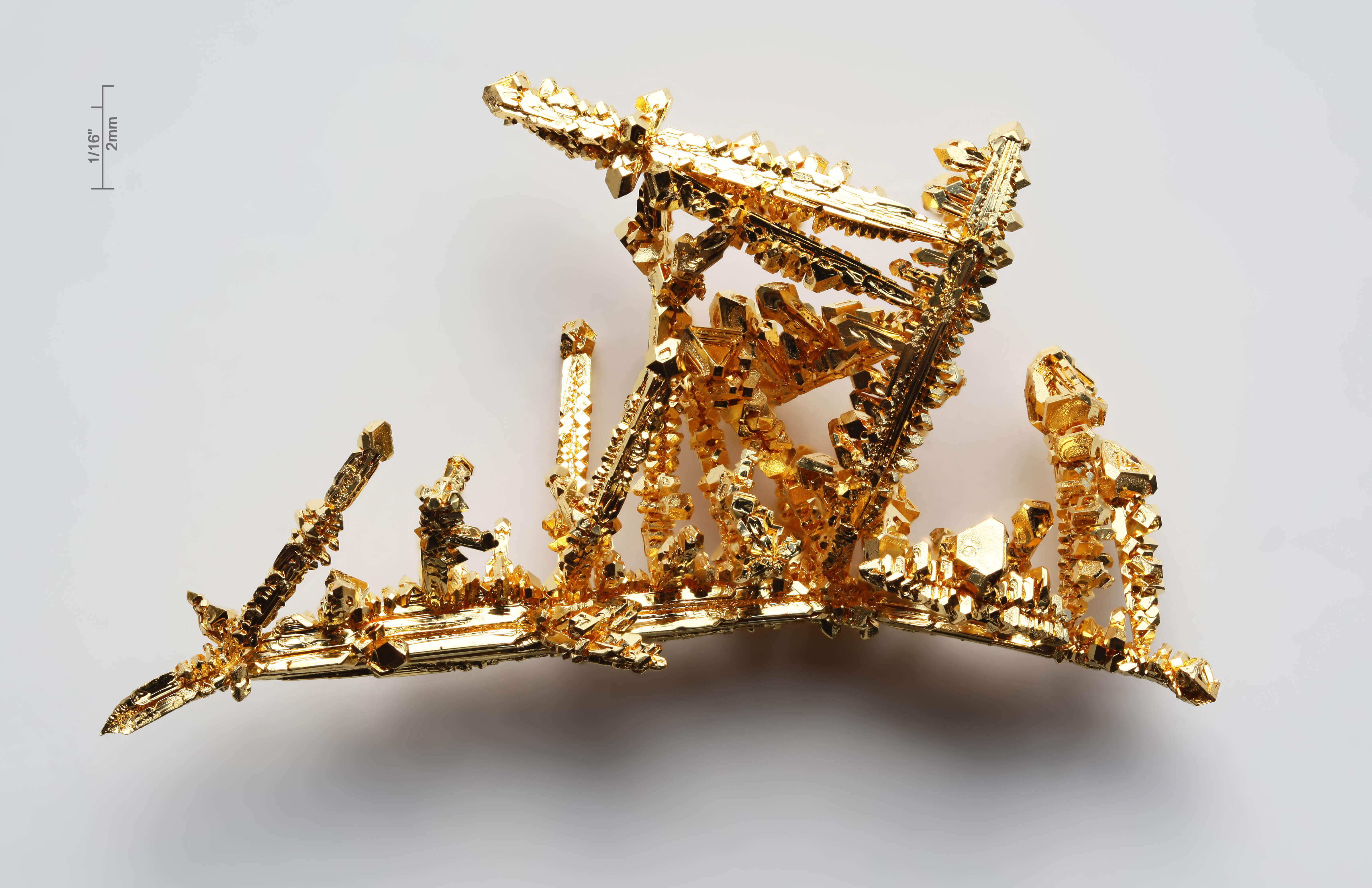 A rare Crystalline gold nugget