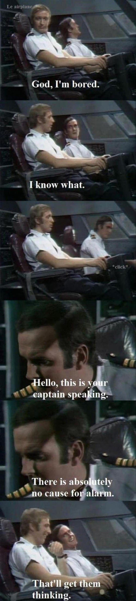 When Pilots Get A Little Bored
