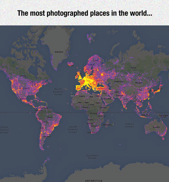 Most Photographed Places In The