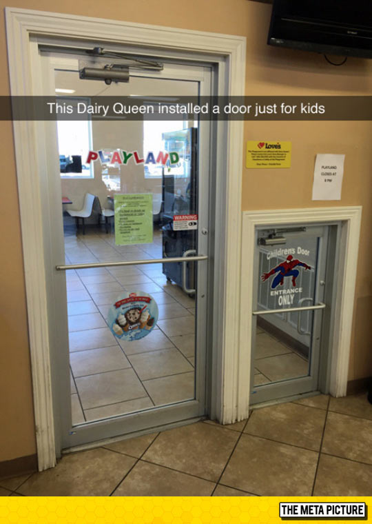 funny-tiny-door-for-pets-Dairy-Queen