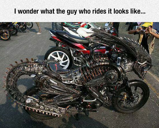 Predator-Alien-bicycle-design