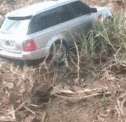 Rescuing A Car Stuck In The Mud
