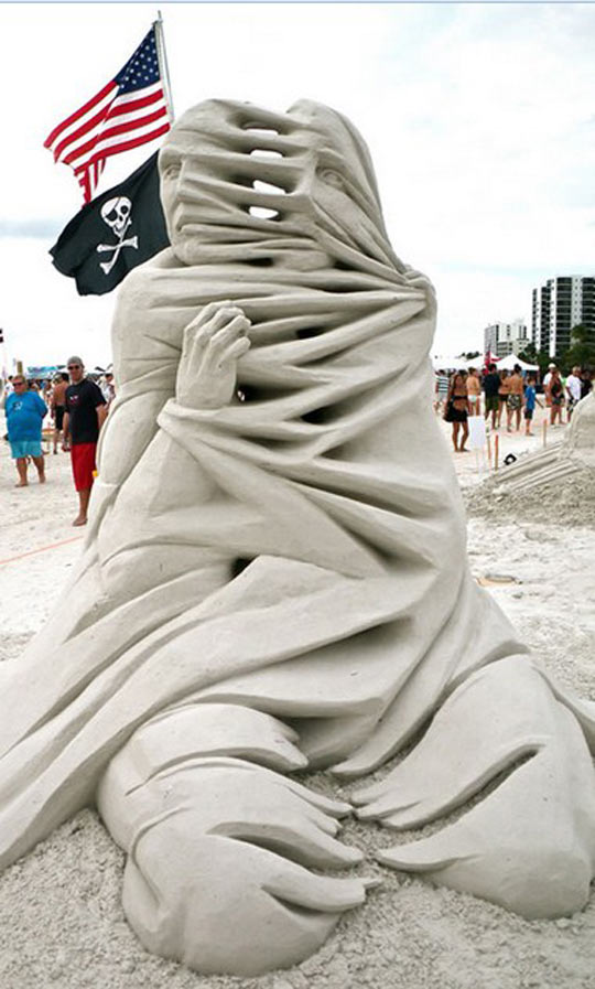 Impossible Sand Sculpture