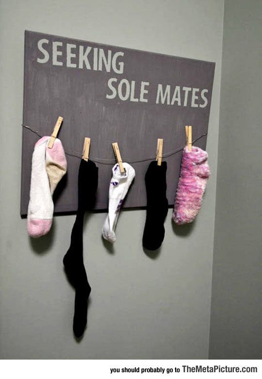 cool-lost-sign-socks-hanging-pegs