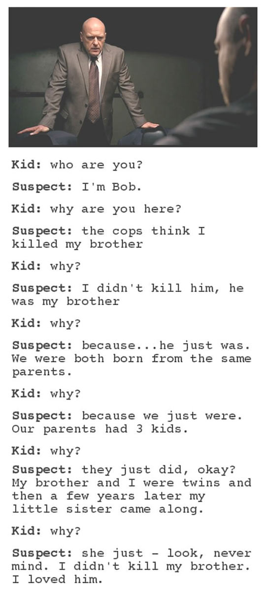 Law Enforcement Should Use 4-Year-Old Kids To Do Interrogations