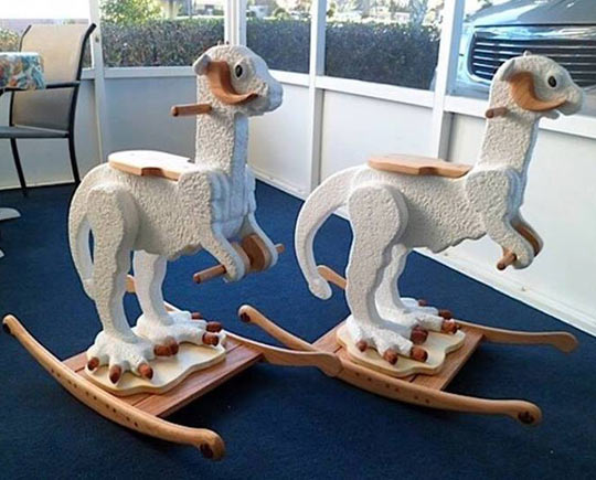 Probably The Greatest Rocking Horses Ever