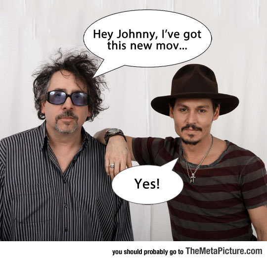 Sums Up Johnny Depp And Tim Burton