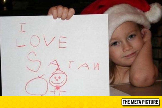 She Loves Satan Claus