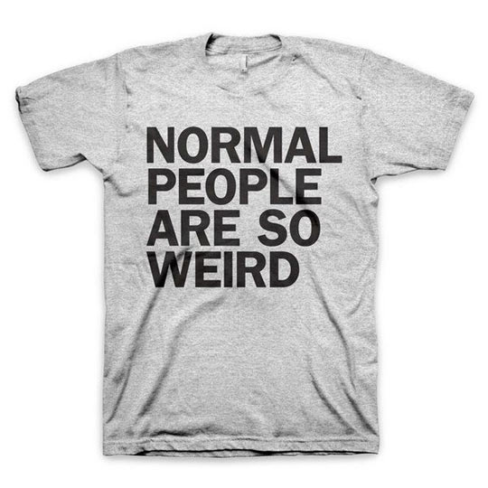 Normal people…