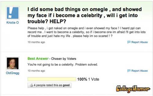 Hilariously Ridiculous Yahoo! Answers Of 2014