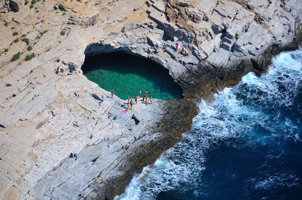 Pool on the Beach.