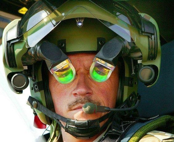 Helicopter Pilots Have The Coolest Helmets.